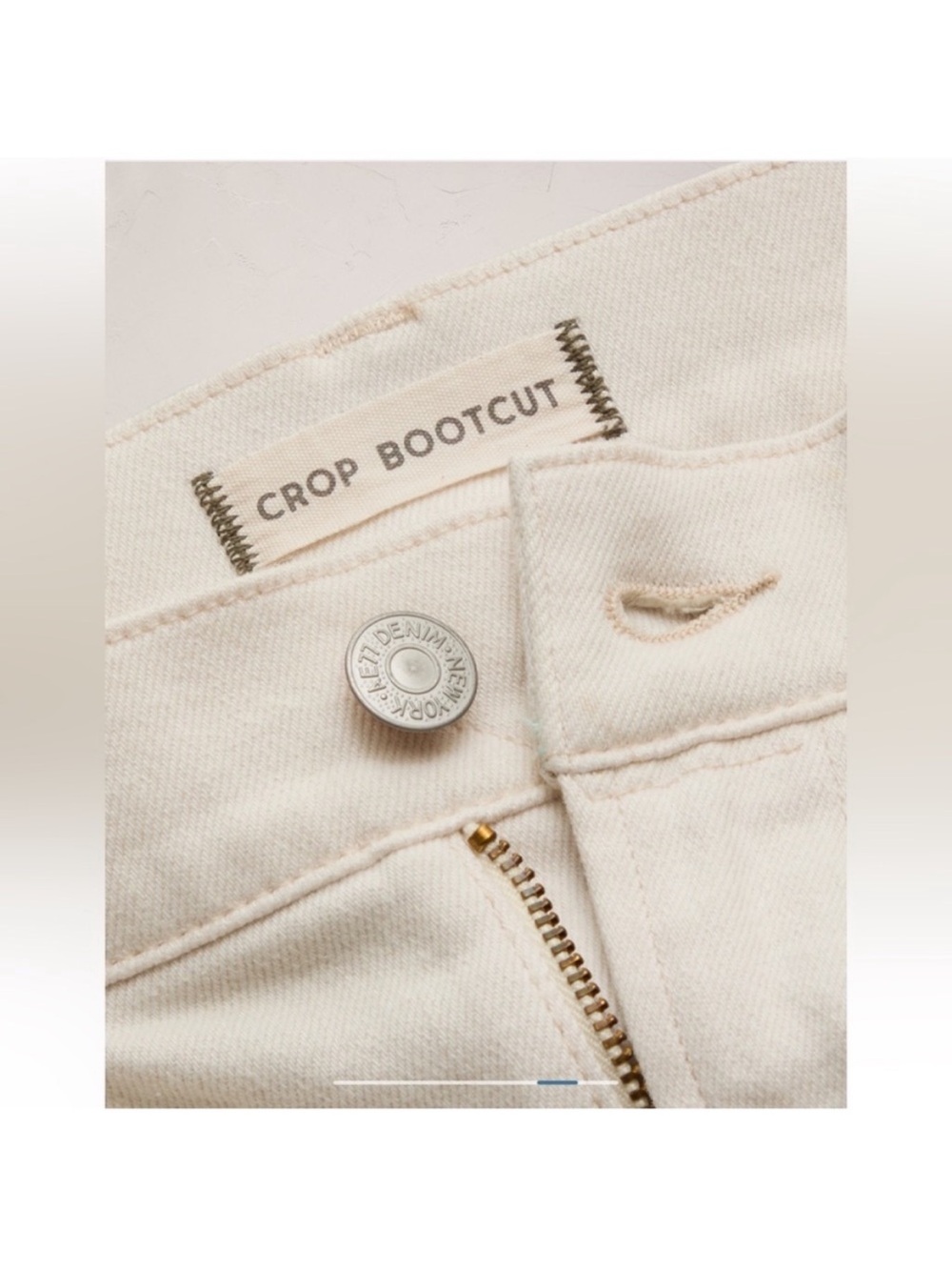 American Eagle NWT AE77 Premium Bootcut Crop Jeans Size 30 Regular in Stone - Picture 6 of 16